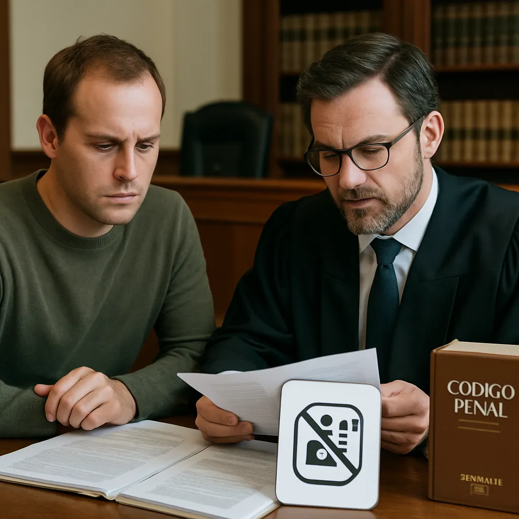 prohibición comunicación teléfono redes terceros